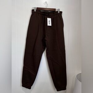 AYBL Woman's Dark Brown Sweatpants Joggers Brand New With Tags